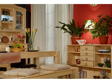Стеллаж с 4 ящиками Айно