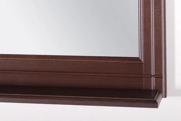 Зеркало белое Берта-85 массив ясеня