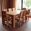 Стол Аляска обеденный массив дуба 2200*1000 (нога 120) "SR"