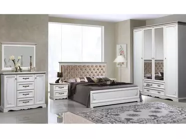 Кровать Ловелла 1800х2000 с мягким изголовьем ГМ 8804
