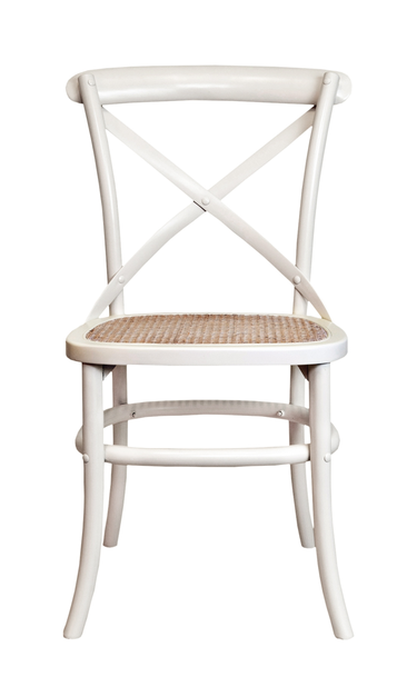 Стул ретро Cross Back White Ver.2